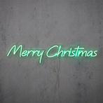 Neon letters | Luca Lighting | Merry Christmas | 20 x 94 cm, Huis en Inrichting, Lampen | Overige, Verzenden, Nieuw