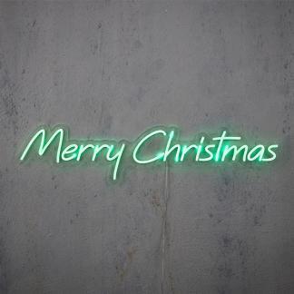 Neon letters | Luca Lighting | Merry Christmas | 20 x 94 cm, Huis en Inrichting, Lampen | Overige, Nieuw, Verzenden