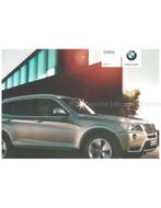 2011 BMW X3 VERKORT INSTRUCTIEBOEKJE DUITS, Auto diversen, Handleidingen en Instructieboekjes