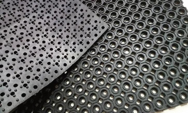 Rubber ringmat - 100x180 cm - 13 mm, Tuin en Terras, Deurmatten, Verzenden