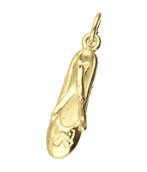 Gouden Ballet spitzen ketting hanger, Verzenden, Nieuw