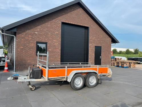 Bakwagen 301 x 130 cm Anssems incl disselbak in goede staat, Auto diversen, Aanhangers en Bagagewagens, Gebruikt, Ophalen