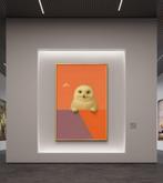 Tomas - Curious Snowy Owl, Antiek en Kunst