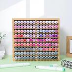 Bamboe Marker Organizer – Houten Stiftenhouder met 18/32 vak, Verzenden, Nieuw in verpakking