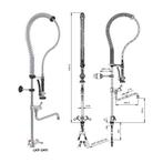 Spoeldouche kraan Linum (nieuw in doos!!), Ophalen of Verzenden, Gebruikt