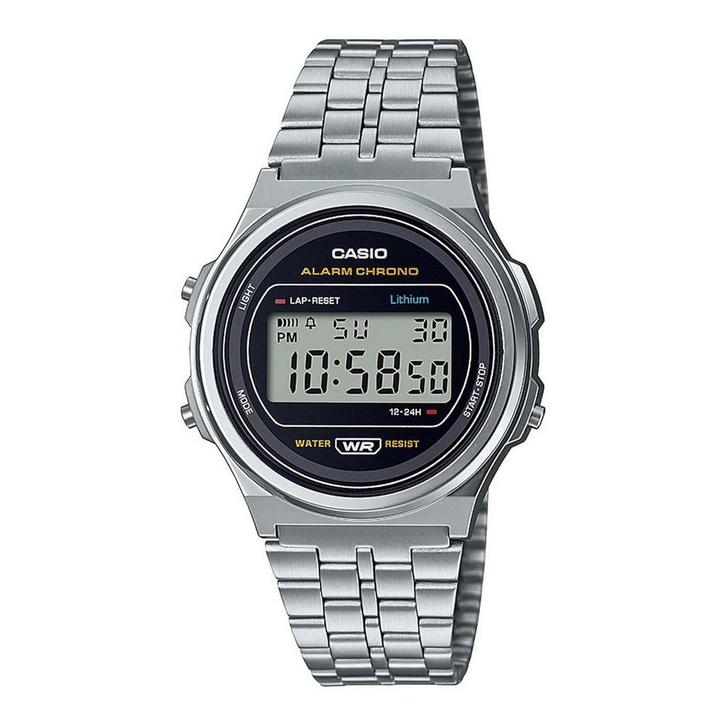 Casio Vintage Iconic A171WE-1AEF Unisex Horloge 37 mm -, Sieraden, Tassen en Uiterlijk, Horloges | Dames, Verzenden