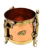 Bloempot - Koper, Brons - vaas met draken