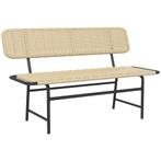 2-Zits Balkonbank Kaki zonder Armleuningen, Tuin en Terras, Verzenden, Nieuw