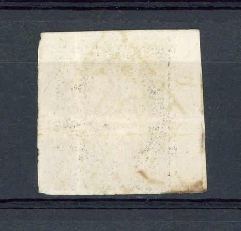 Frankrijk 1849 - Prachtig bladbord op 20 cent zwart op geel, Postzegels en Munten, Postzegels | Europa | Frankrijk