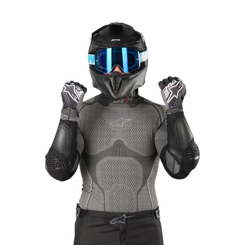 Elleboogbeschermers Leatt 3DF Hybrid Zwart, Motoren, Accessoires | Overige, Nieuw, Verzenden