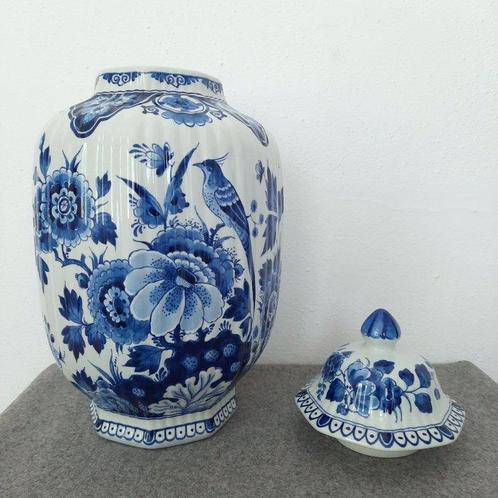 De Porceleyne Fles, Delft - Delfts Blauw - Vaas - Aardewerk, Antiek en Kunst, Antiek | Glas en Kristal