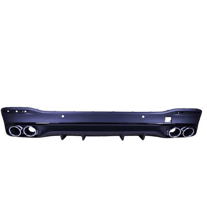 Diffuser voor mercedes gle w167 2019+ chrome ronde uitlaatsi, Auto-onderdelen, Carrosserie en Plaatwerk, Nieuw