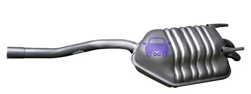 *Tip*  Einddemper MERCEDES S280 S300 S320 S350, Auto-onderdelen, Uitlaatsystemen, Nieuw, Mercedes-Benz, Ophalen of Verzenden