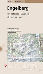 Topografische Wandelkaart Zwitserland 1191 Engelberg Uri, Boeken, Nieuw, Verzenden