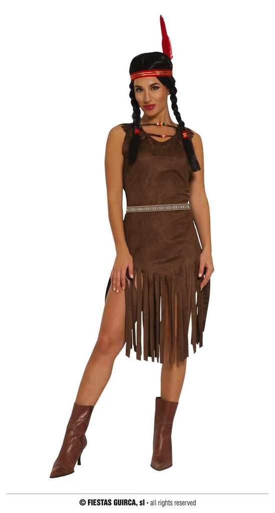 Indianen Kostuum Dames Anoki, Kleding | Dames, Carnavalskleding en Feestkleding, Nieuw, Ophalen of Verzenden