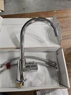 Keukenkraan 33 x 20 cm chroom, Ophalen of Verzenden, Nieuw, Chroom, Kraan