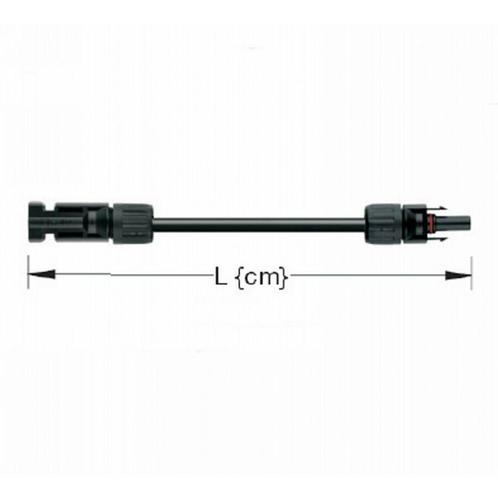 TopSolar kabel  4mm² 1m MC4 male/female, Auto-onderdelen, Accu's en Toebehoren, Ophalen of Verzenden