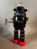 Osaka - Speelgoed robot - Robby The Robot Wind-Up Tin Toy,, Antiek en Kunst, Antiek | Speelgoed