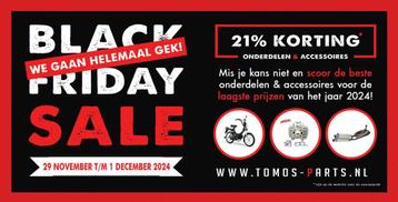 21% korting op TOMOS-onderdelen &amp; accessoires beschikbaar voor biedingen