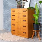 Ladekast | Vintage | Teak |  3273, Huis en Inrichting, Kasten | Ladekasten, Teakhout, Mid-Century, Zo goed als nieuw, Minder dan 100 cm