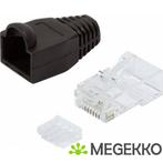 LogiLink MP0024 RJ-45 kabel-connector wit 100stk, Nieuw, Verzenden