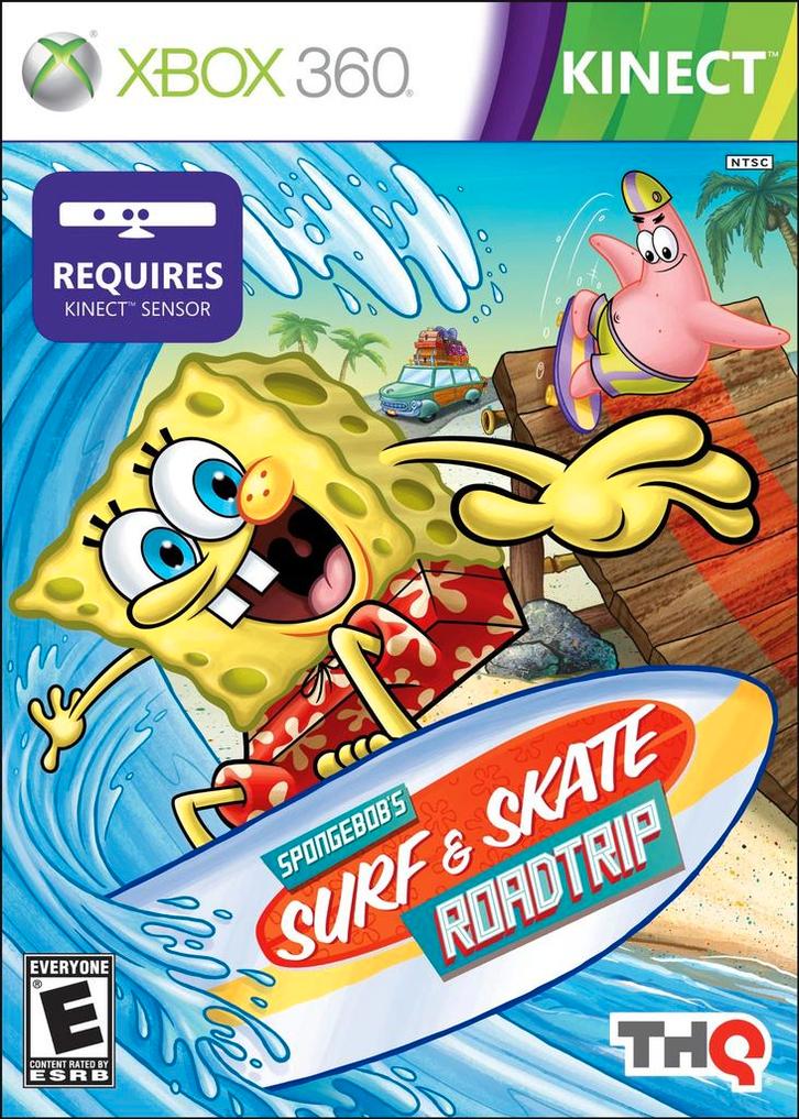 Xbox 360 SpongeBobs Surf & Skate Roadtrip, Spelcomputers en Games, Games | Xbox 360, Zo goed als nieuw, Verzenden