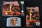 Carmageddon 64 Nintendo 64 N64 Boxed PAL CIB, Spelcomputers en Games, Verzenden, Nieuw