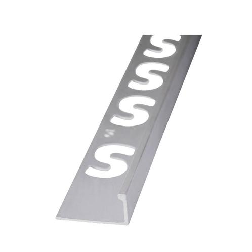 Hoekprofiel Faktum Aluminium Zilver Geanodiseerd Gecoat Wit, Doe-het-zelf en Verbouw, Sanitair, Ophalen of Verzenden