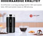 2dekans | Safecourt Kitchen elektrische koffiemolen - Zwart, Witgoed en Apparatuur, Koffiezetapparaten, Ophalen of Verzenden, Zo goed als nieuw