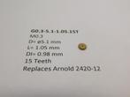 micromotor G0.3-5.1-1.05.15T tandwiel vervanging voor, Hobby en Vrije tijd, Modeltreinen | N-Spoor, Overige merken, Gelijkstroom