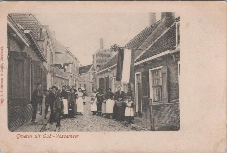OUD - VOSSEMEER - Groeten uit Oud - Vossemeer, Verzamelen, Ansichtkaarten | Nederland