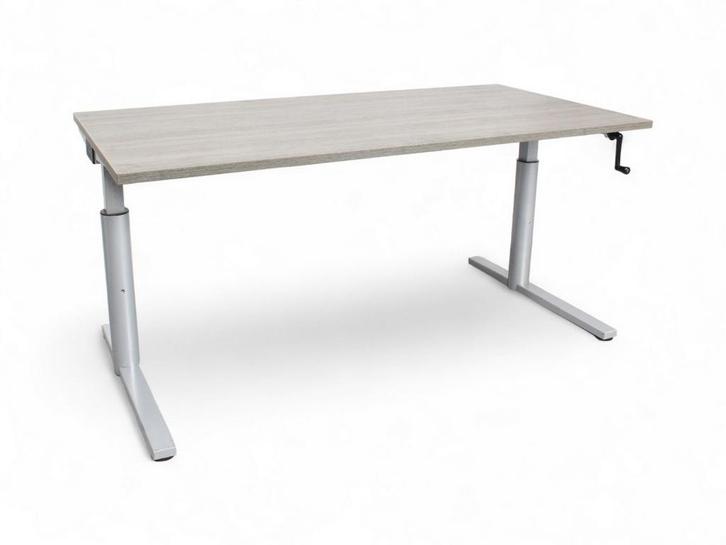 Gispen TM slingerbureau, 160x80 cm, nieuw blad naar keuze, Huis en Inrichting, Bureaus, Nieuw, Ophalen of Verzenden