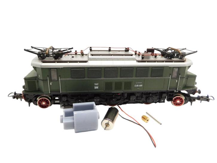 micromotor HTR003G motor ombouwset voor Trix DRG E 05, DB, Hobby en Vrije tijd, Modeltreinen | H0, Gelijkstroom, Overige typen