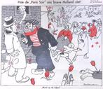 Hoe de Paris Soir ons brave Holland ziet! (lijst optie), Antiek en Kunst, Kunst | Litho's en Zeefdrukken, Verzenden