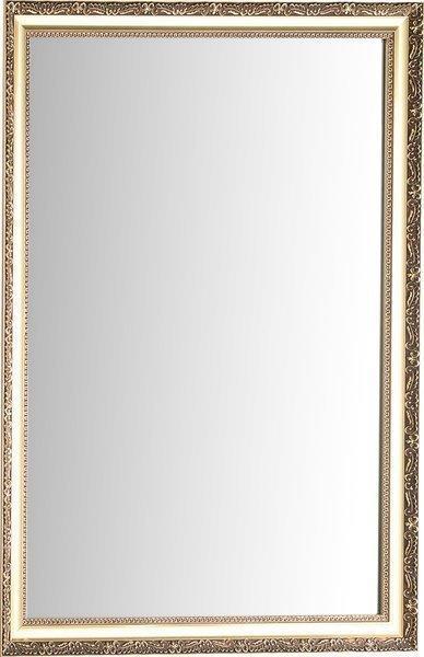 Sapho Bohemia spiegel met houten lijst 69x89 goud, Huis en Inrichting, Woonaccessoires | Spiegels, Ophalen of Verzenden