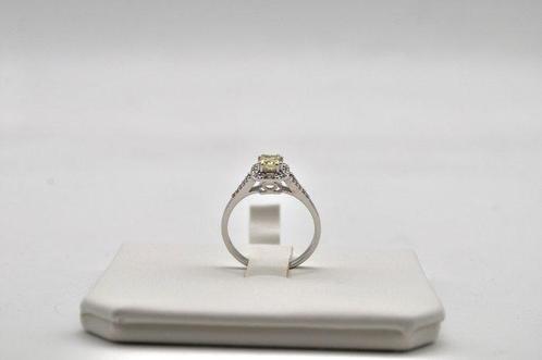 Zonder Minimumprijs - Ring - 18 karaat Witgoud - 0.66ct. tw., Sieraden, Tassen en Uiterlijk, Ringen