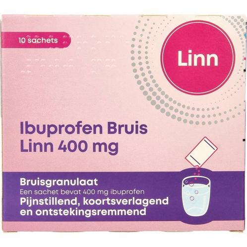 Lin Ibuprofen bruisgranulaat 400mg 10 sachets, Diversen, Verpleegmiddelen, Nieuw, Verzenden