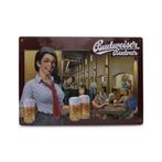 budweiser budvar reclamebord, Verzamelen, Verzenden, Nieuw