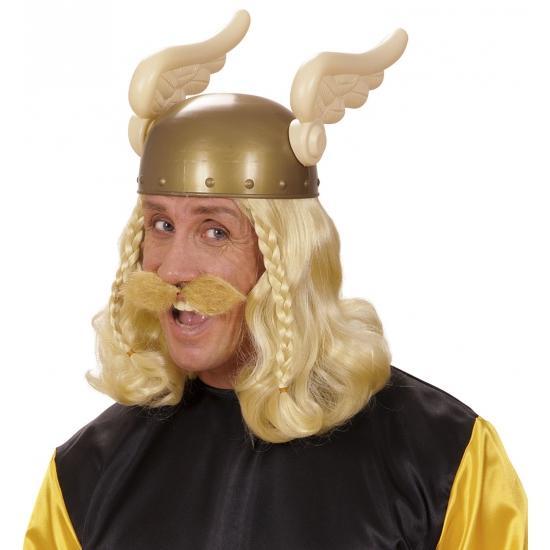 Blonde snor Asterix - Snorren, Hobby en Vrije tijd, Feestartikelen, Verzenden