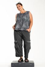 Gozzip Black singlet streep print Maat:, Verzenden, Nieuw, Overige kleuren