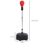 TRUUSK Boksbal Met Standaard - Hoogte Verstelbaar 136-154 cm, Verzenden, Nieuw