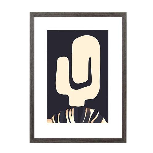 Wissellijst Hout Eiken Antraciet 40x60 cm, Huis en Inrichting, Woonaccessoires | Lijsten