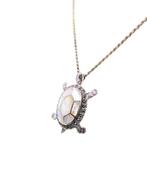 Zonder Minimumprijs - Ketting met hanger Zilver - Tartaruga, Sieraden, Tassen en Uiterlijk, Antieke sieraden