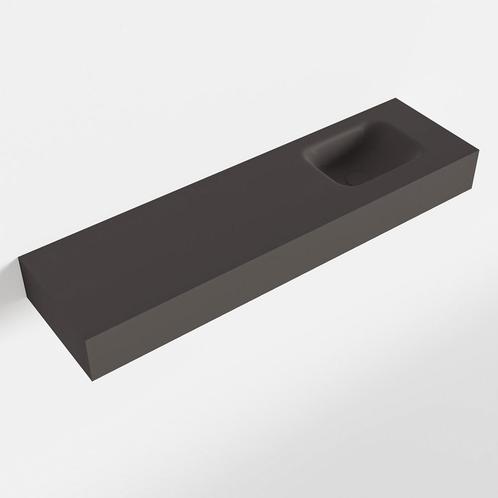 MONDIAZ LEX Dark_grey vrijhangende solid surface wastafel, Doe-het-zelf en Verbouw, Sanitair, Overige typen, Nieuw, Ophalen of Verzenden