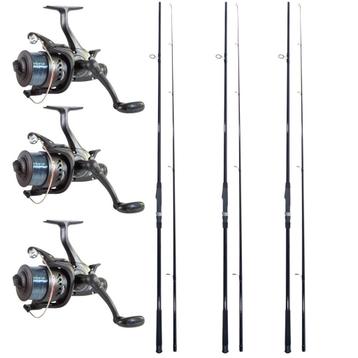 3x Catchmax Carper + 3x Catchmax 5000FR (Karperhengels + beschikbaar voor biedingen