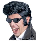 Zwarte Elvis Pruik, Hobby en Vrije tijd, Feestartikelen, Verzenden, Nieuw
