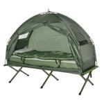 10% KORTING! - Camping Tent Set Met Kampeerbed, Slaapzak En, Caravans en Kamperen, Overige Caravans en Kamperen, Nieuw