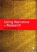 9781848607194 Using Narrative in Research, Boeken, Verzenden, Nieuw, Bold