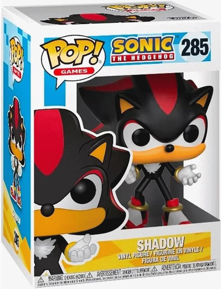 Funko Pop! - Games Sonic Shadow the Hedgehog #285 | Funko -, Verzamelen, Poppetjes en Figuurtjes, Nieuw, Verzenden