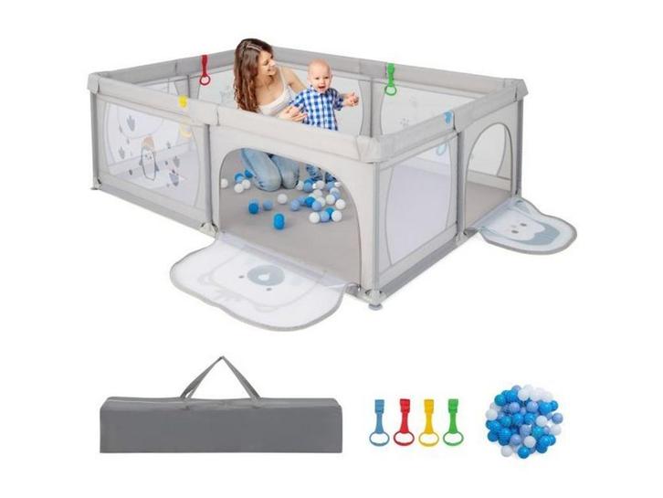 Coast Opvouwbare Babybox - 2 Deuren - 50 Kleurrijke Ballen -, Kinderen en Baby's, Boxen, Nieuw, Verzenden